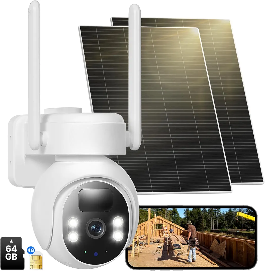 24/7 4G Solar Camera