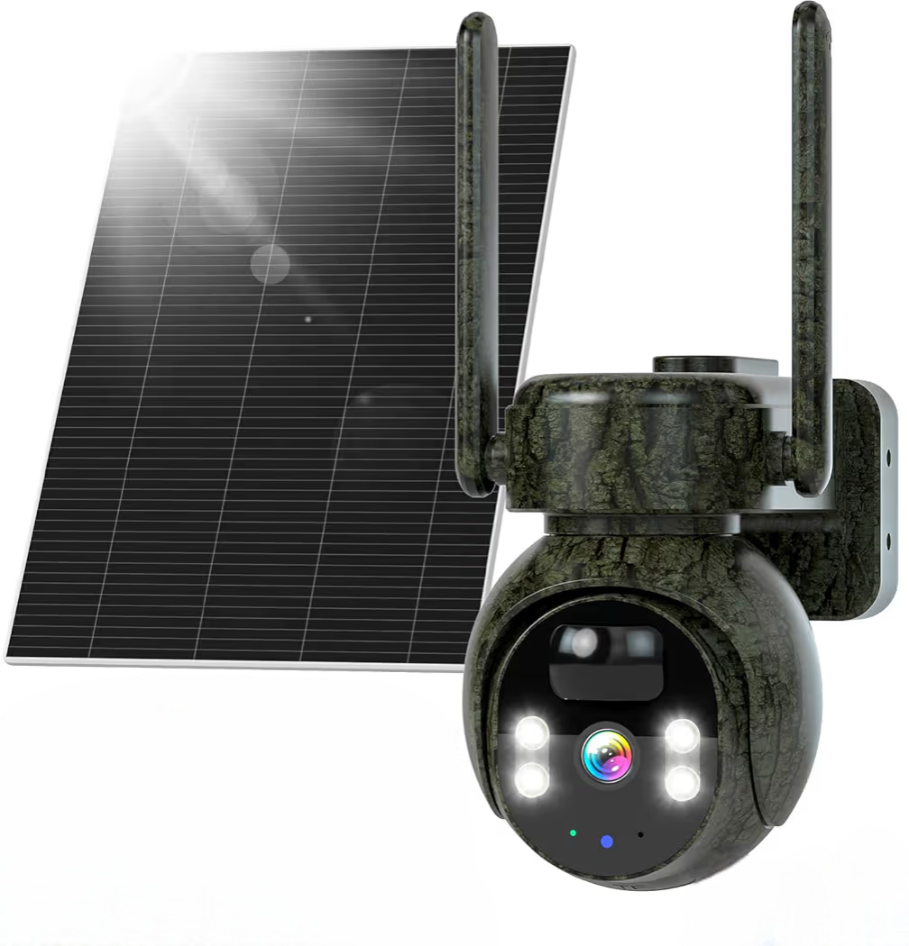 4G Solar PTZ Camera