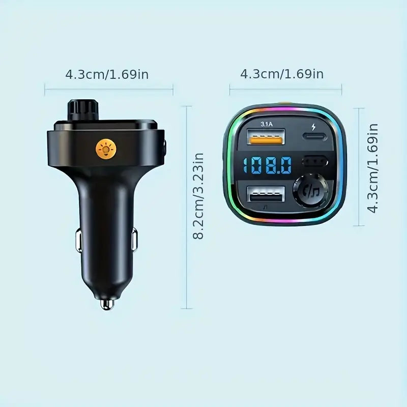 C26 FM Car Charger Transmitter