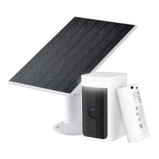 Wyze Battery Cam Pro With Solar Panel And 256GB Micro SD