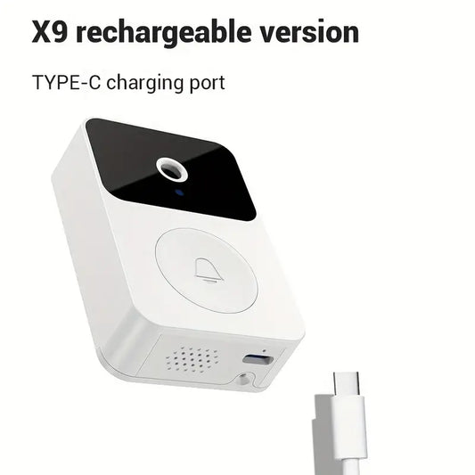 Wifi Video Doorbell Rechargeable